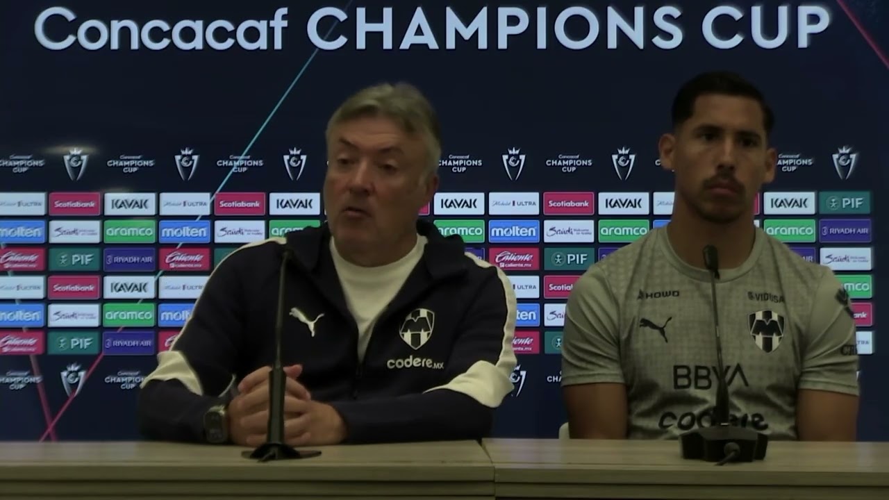 Conferencia de Prensa con Dome Torrent y Ricardo Chávez previo al partido de Primera Ronda en Concacaf Champions Cup.