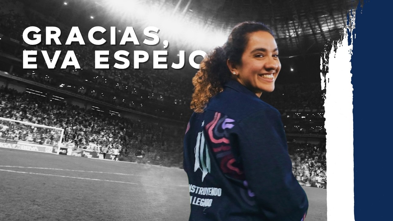 Agradecemos a Eva, por todo el gran trabajo que realizó en nuestro Club de Futbol Monterrey durante estos años.