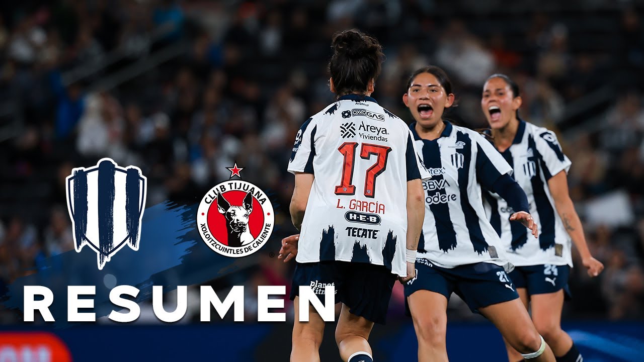 Con Goles de Sofía Martínez y Lucía García, Rayadas se lleva los 3 puntos de la Jornada 7.