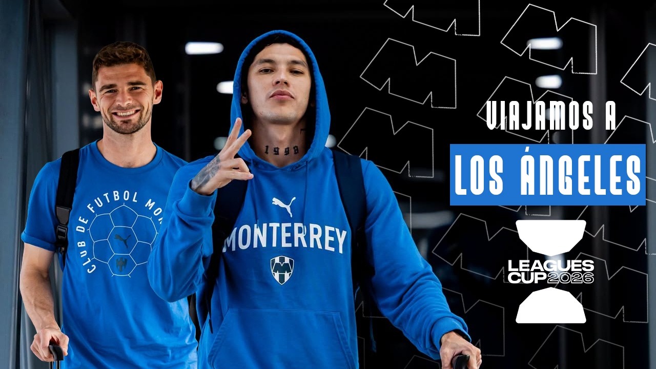 El Equipo llegó a Los Ángeles para la Leagues Cup.